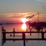 Solnedgang S/F Mellemfortet